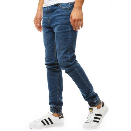 Pánske JOGGER denim look modré