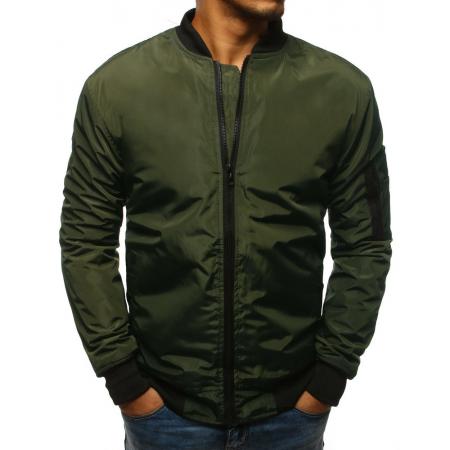 NewStyle Férfi bomber dzseki zöld zakó
