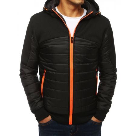 Pánska FALL / WINTER bunda prechodová prešívaná čierna