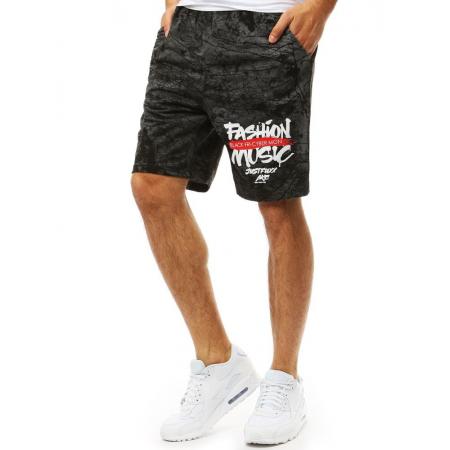 Pánske teplákové SPORT kraťasy tmavošedej