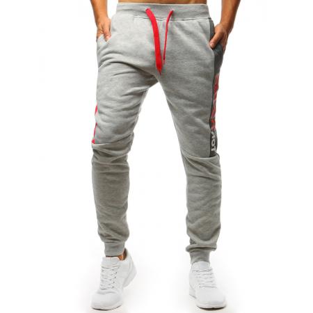 Pánské STYLE tepláky šedé