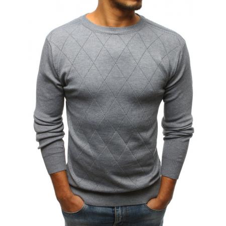 Pánsky sveter šedý STYLE