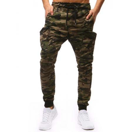 Pánske STYLE pánske JOGGER woodland camo