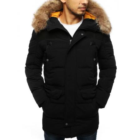 Pánská FALL / WINTER bunda prošívaná zimní černá