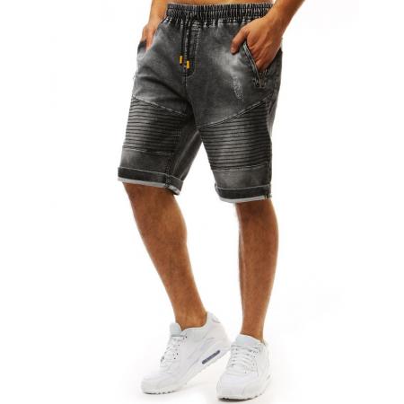Pánska šortky ORIGINAL denim look čierne