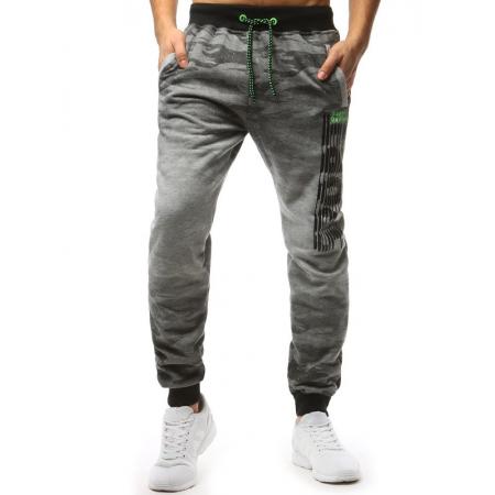 Pánske STYLE nohavice tepláky šedé