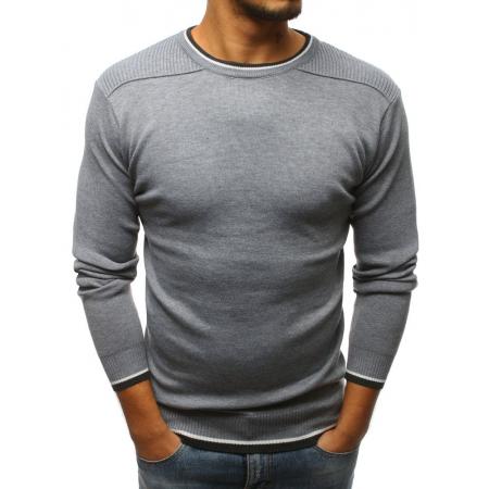 Pánský svetr šedý STYLE