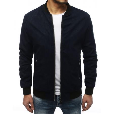 Pánska bunda bomber jacket tmavo modrá TX3178