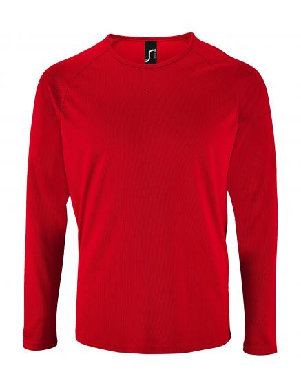 SOL'S SPORTY LSL MEN Red