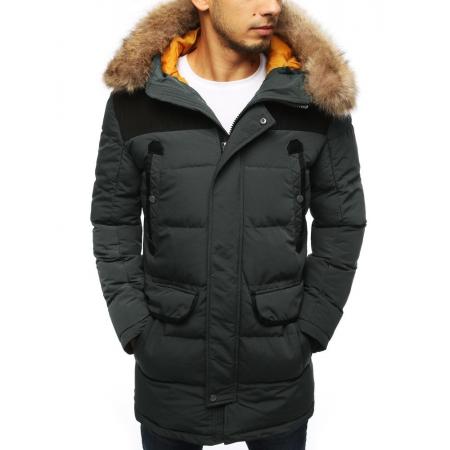 Pánská FALL / WINTER bunda prošívaná zimní šedá