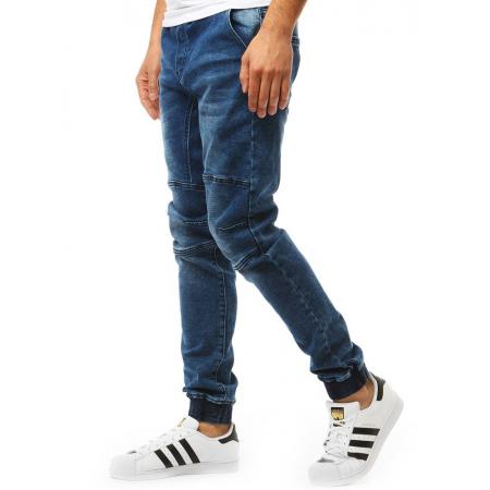 Pánske JOGGER denim look modré