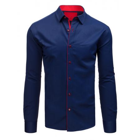 Pánska STYLE košeľa elegantná tmavo modrá
