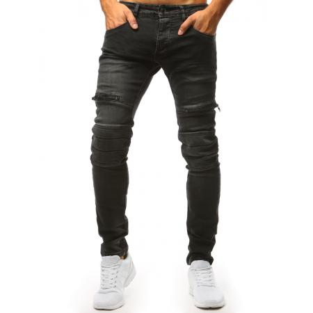 Pánske STYLE jeansy čierne