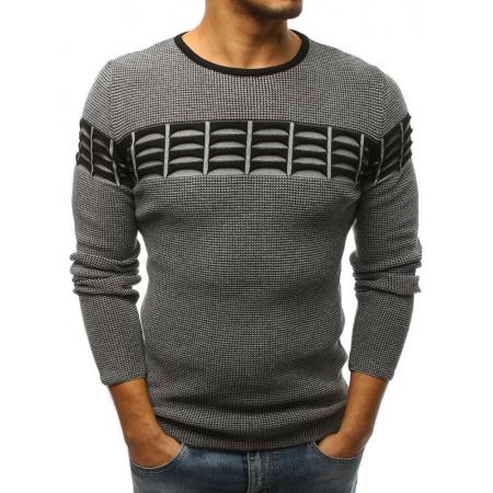Pánský svetr šedý STYLE