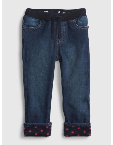 Gyerekek szigetelt skinny farmer