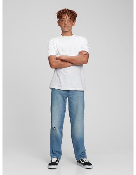 Teen džínsy originálneho strihu