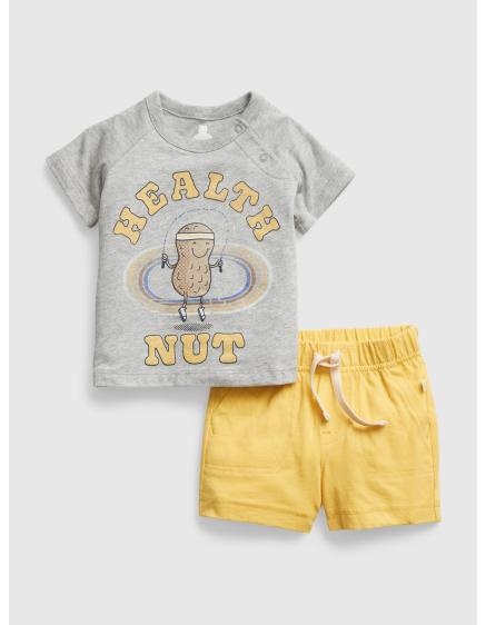 Baby szett póló és rövidnadrág