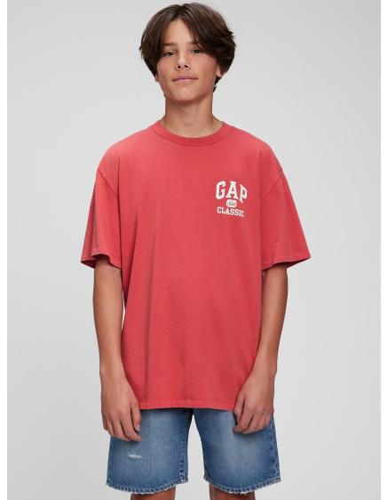 Teen organické tričko s logom GAP classic