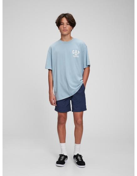 Teen organické tričko s logom GAP classic