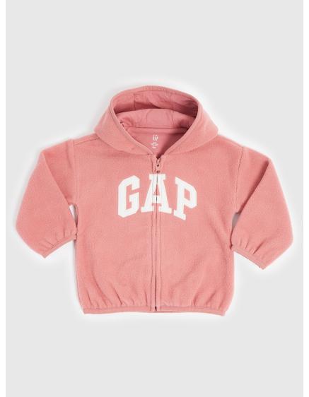 Baby fleece mikina s logem