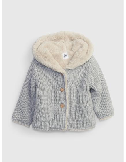 Baby svetr sherpa bear