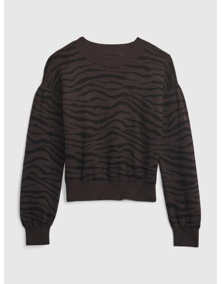 Detský bavlnený sveter Zebra