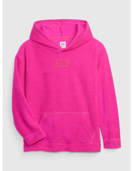 Gyerekek fleece kapucnis pulóver