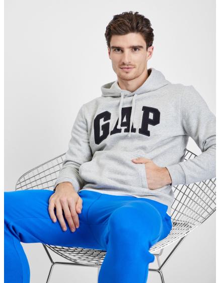 Mikina s logem GAP a kapucí