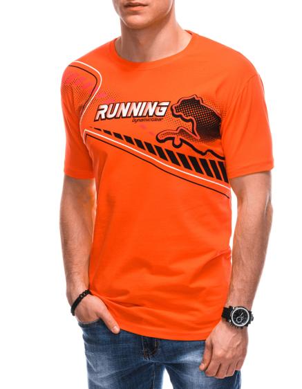 Pánské tričko S1800 oranžové