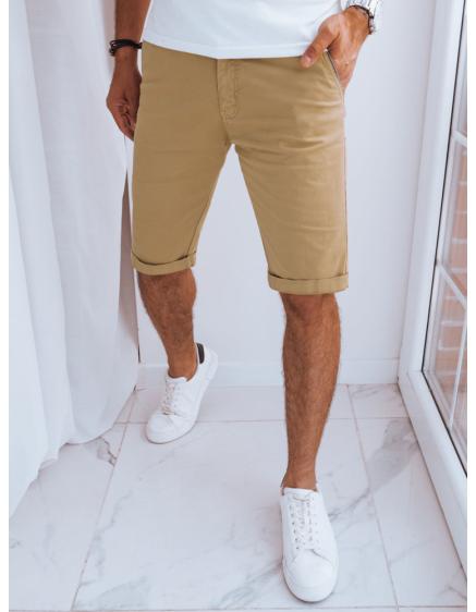 Pánské krátké kalhoty chinos NEAL khaki