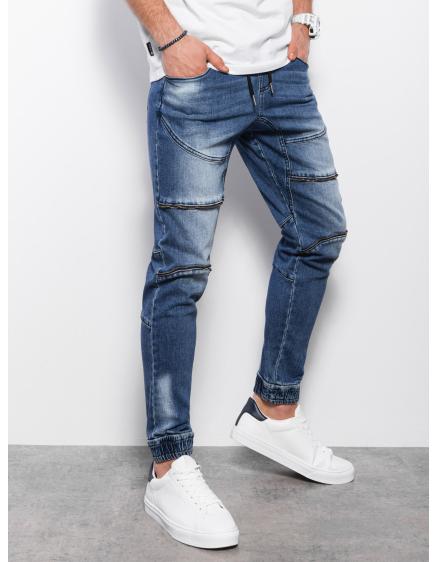 Férfi JOGGERS steppelt nadrág kék V3 OM-PADJ-0111 OM-PADJ-0111