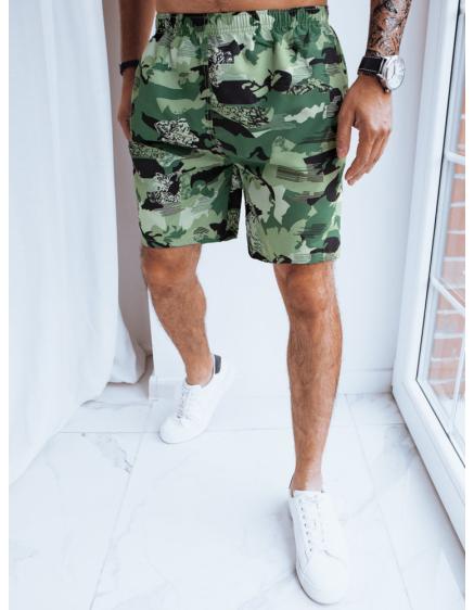 Férfi úszónadrág IKAR khaki moro
