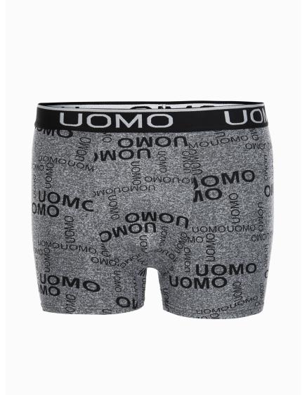 Pánske boxerky U400 sivé