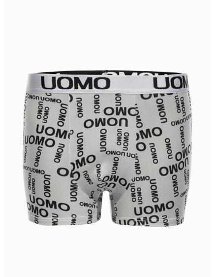 Pánske boxerky U403 sivé