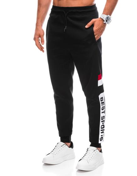 Pánské tepláky P1396 černé