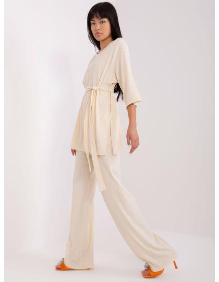 Dámský ležérní komplet OLGA světle béžový