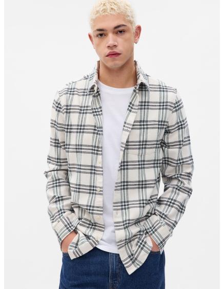 Kostkovaná flanelová košile