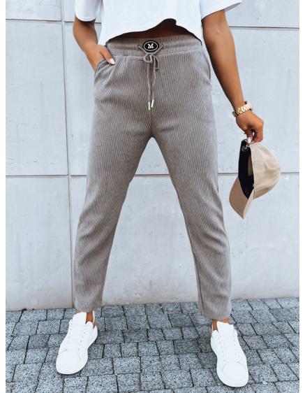 Dámske tepláky STARLUXE tmavo béžové