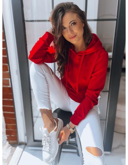 Női sportdzseki GIM piros