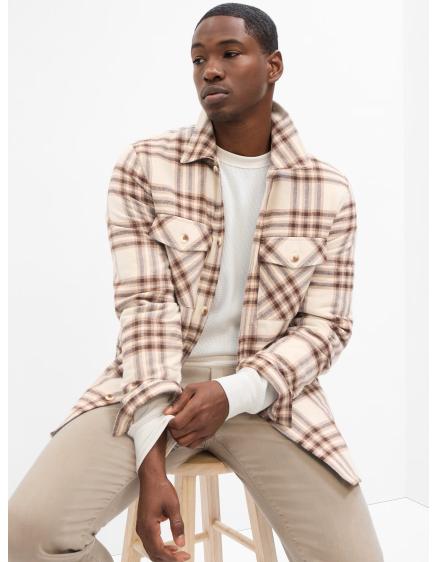 Svrchní flanelová košile