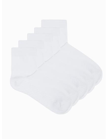 Pánske ponožky U331 white 5-pack