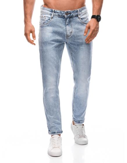 Pánske džínsy P1399 modré