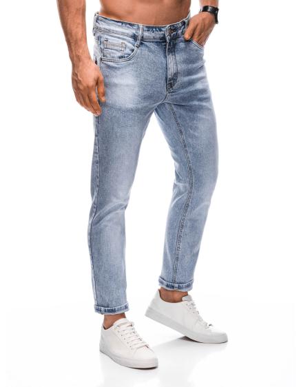 Pánske džínsy P1403 modré