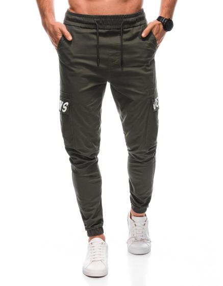 Férfi cargo nadrág P1405 khaki