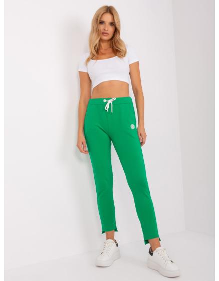 Dámske tepláky so zaväzovaním TEA green
