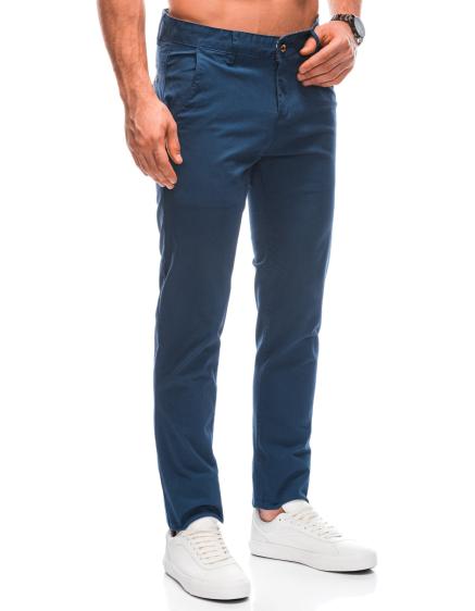 Pánské kalhoty chino P1424 tmavě modré