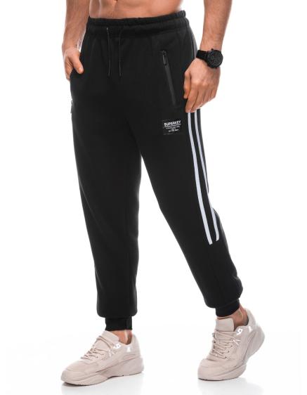 Férfi melegítőnadrág P1450 fekete
