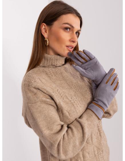 Dámske rukavice ELEGANCE sivé