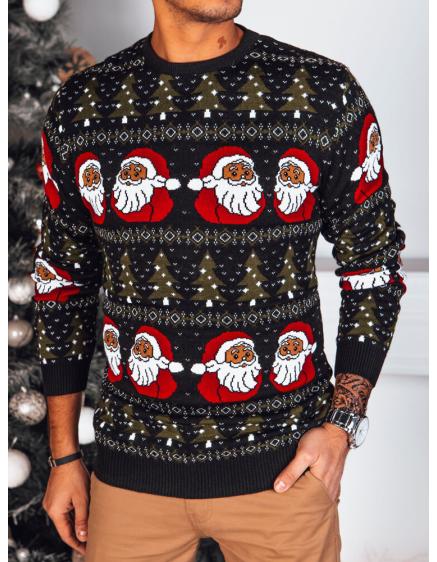 Pánsky vianočný sveter HOLIDAY black