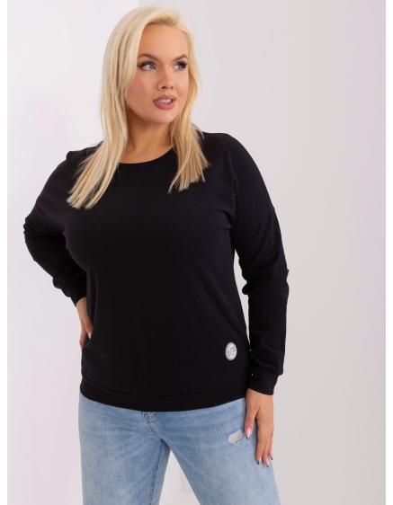 Dámska plus size blúzka DAX čierna
